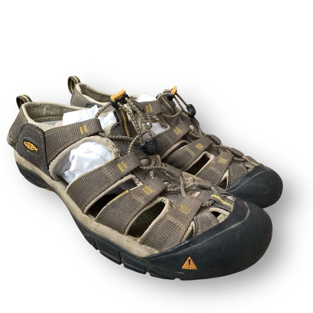 Keen Men's Newport H2 Water Sandals Raven/Aluminum size 13 - Picture 3 of 13